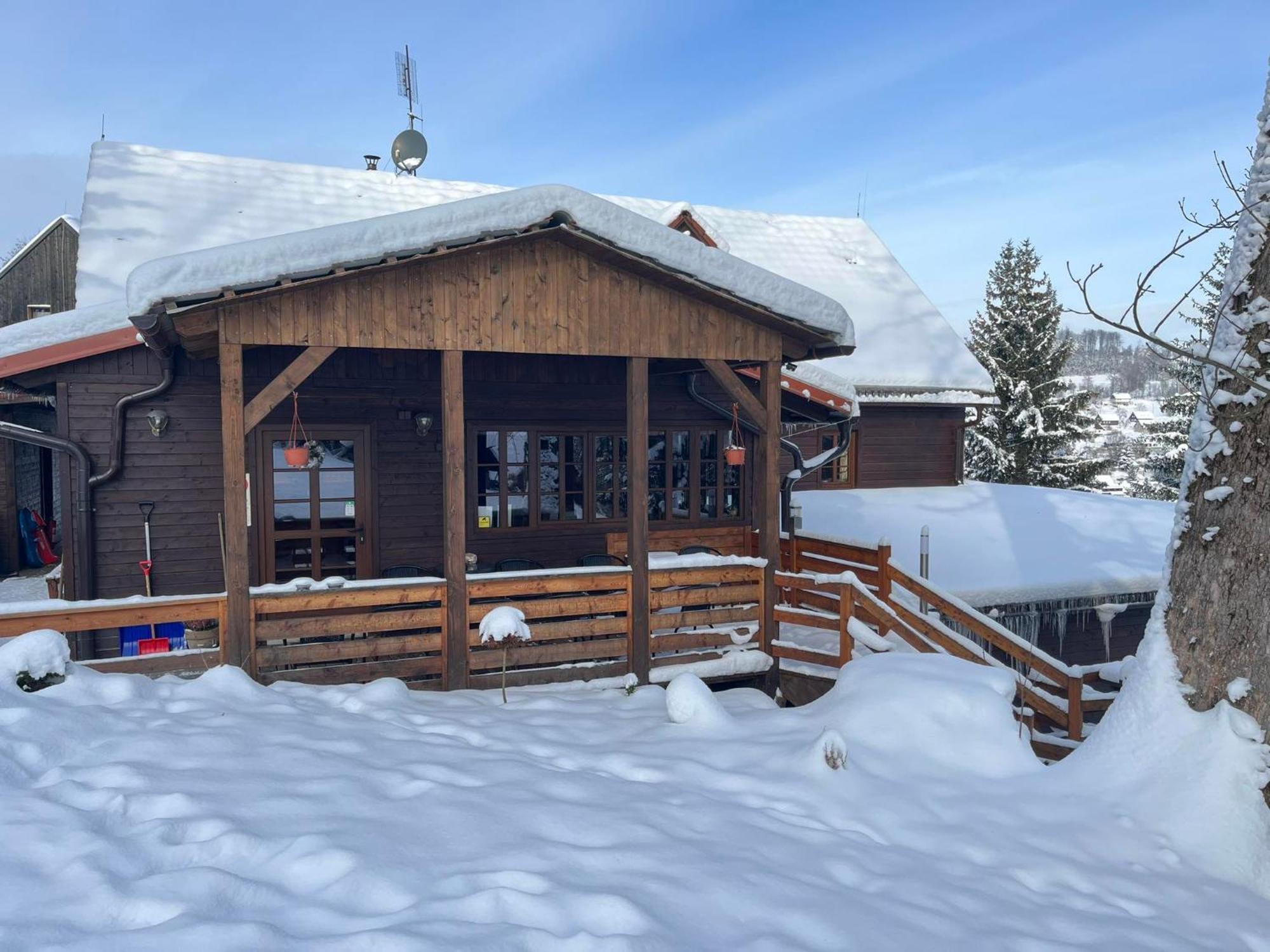 Penzion Harry Na Sjezdovce Krkonose Vysoké nad Jizerou المظهر الخارجي الصورة
