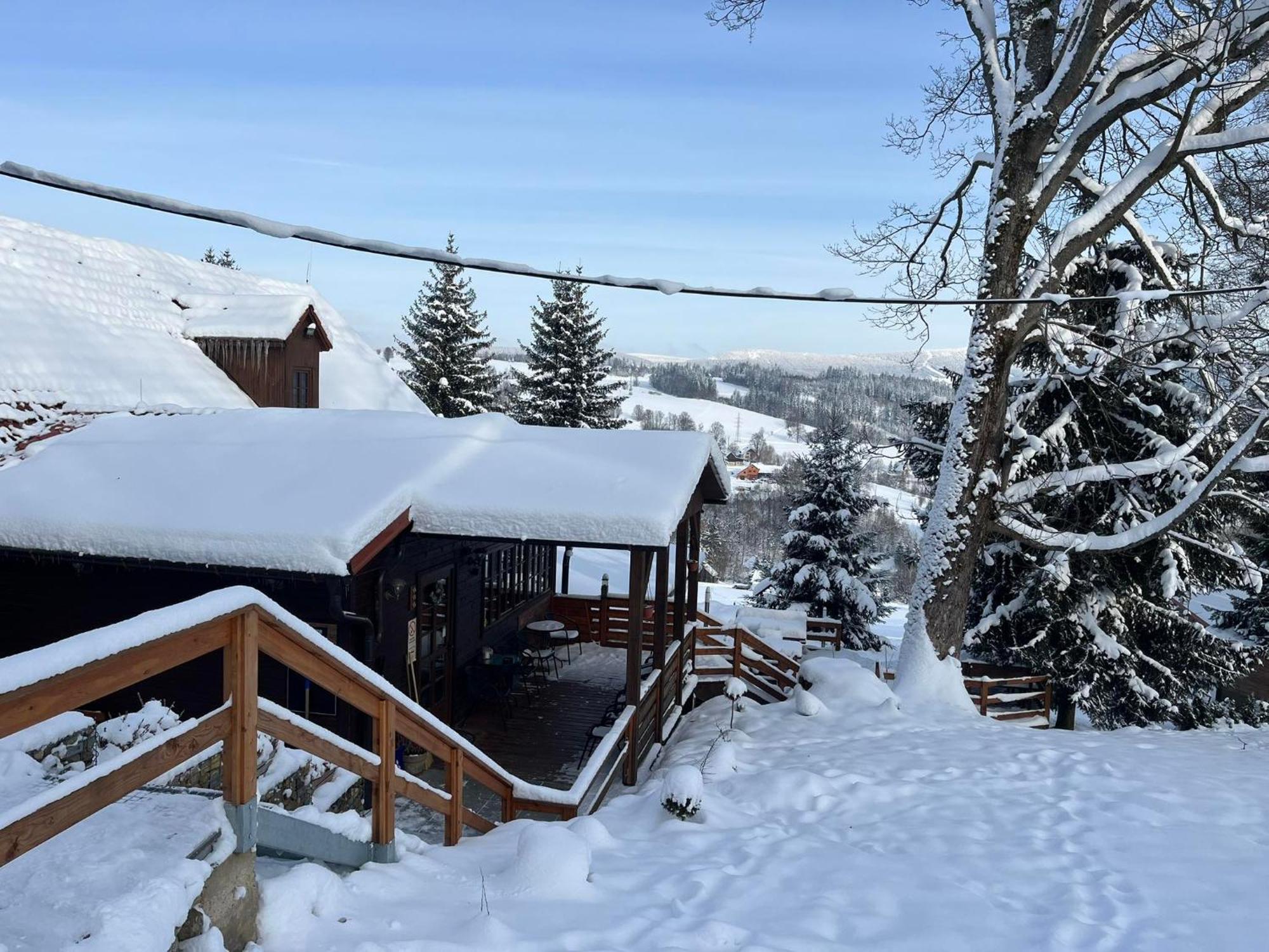 Penzion Harry Na Sjezdovce Krkonose Vysoké nad Jizerou المظهر الخارجي الصورة